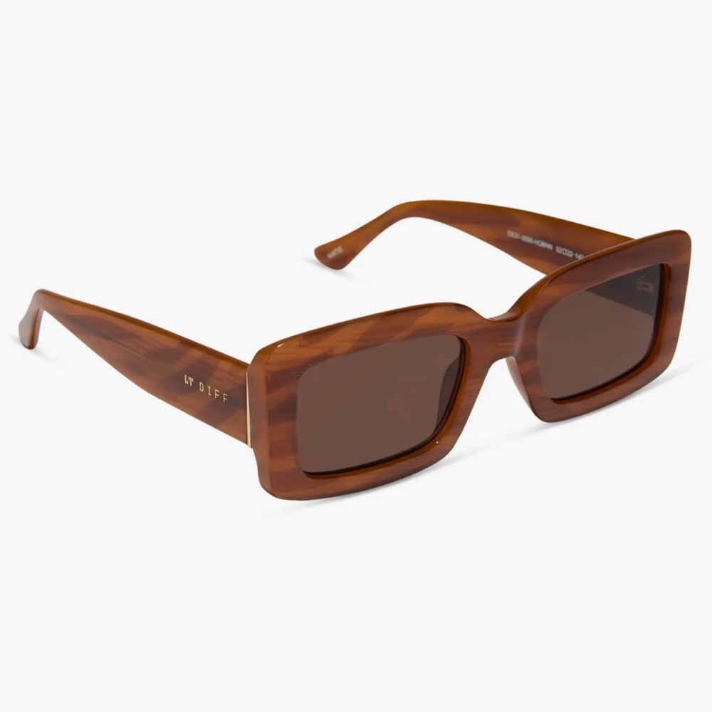 DIFF Katie 52mm Gradient Rectangle Sunglasses – T… - image 1